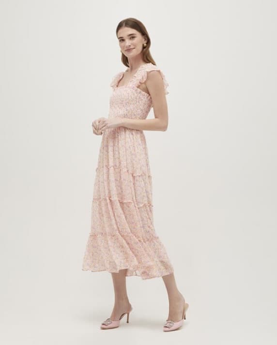 Pink Floral Hill House Nap Dress - Image 1