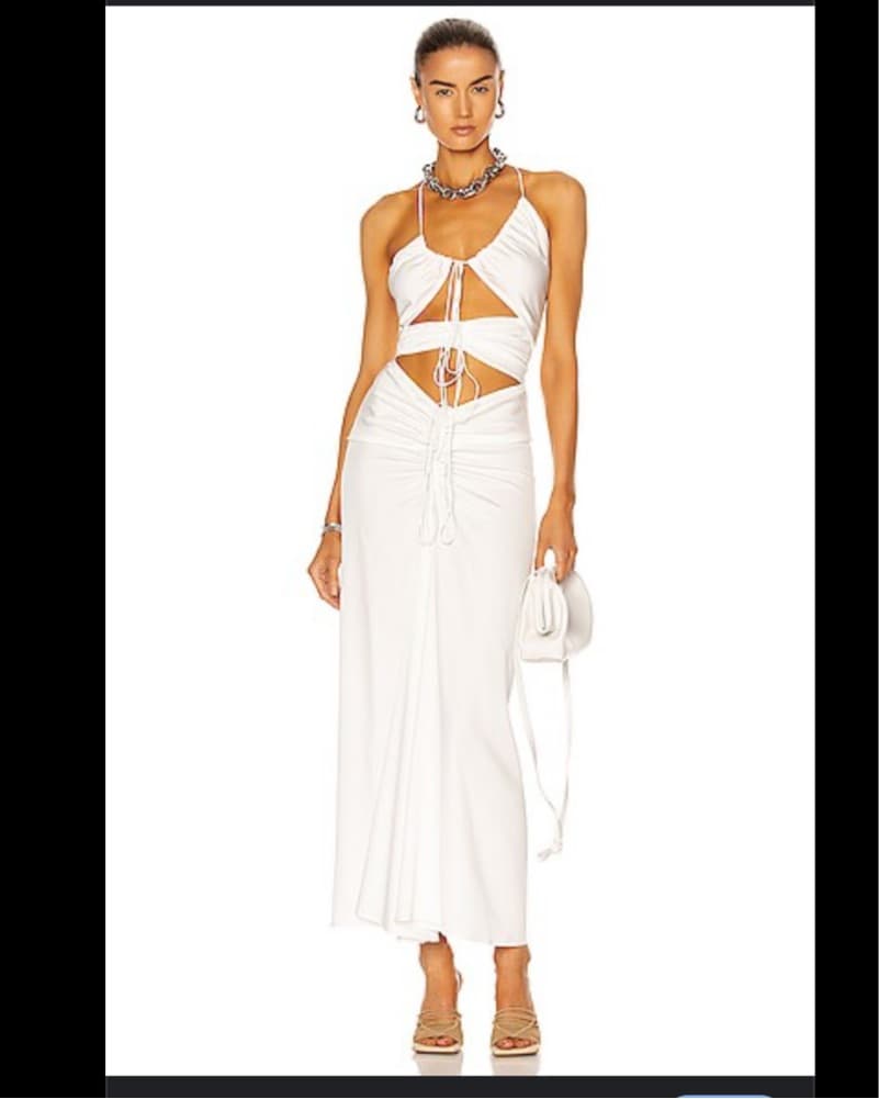 Christopher Esber Ruched Maxi Dress - Image 1