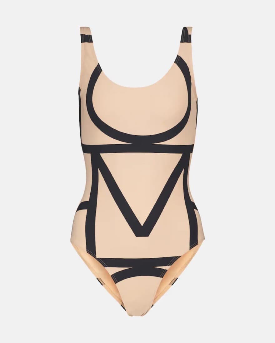 Toteme logo swimsuit - Image 1