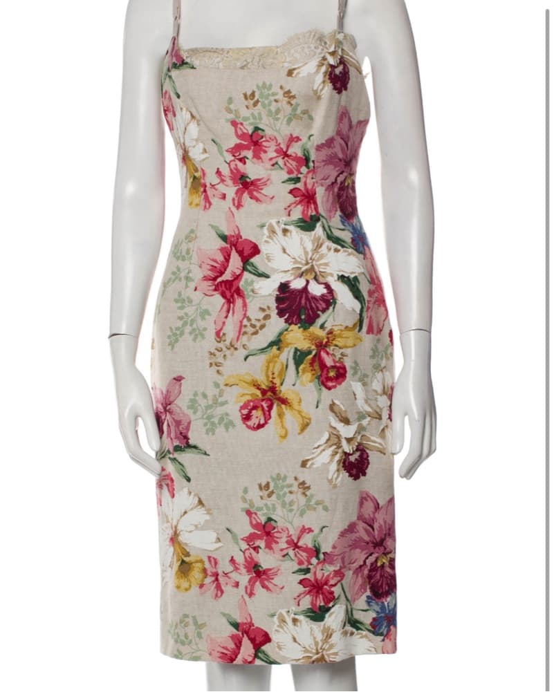 Dolce & Gabbana Floral Dress - Image 1