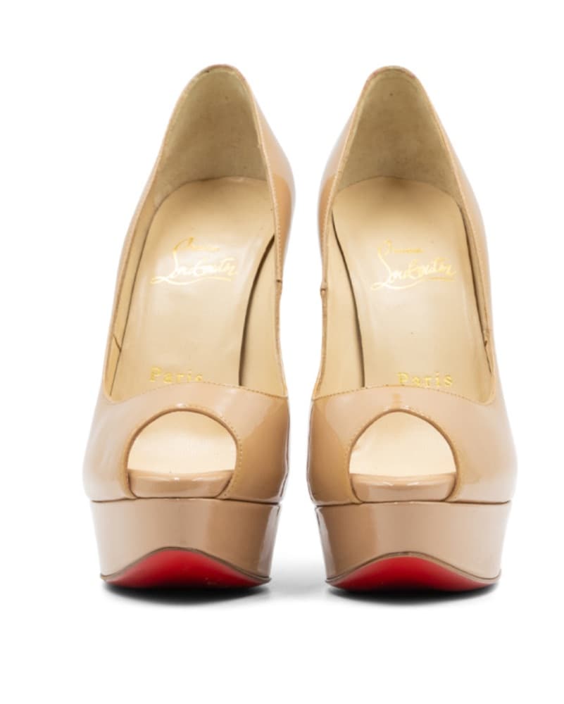 Christian Louboutin Beige Heels! - Image 4