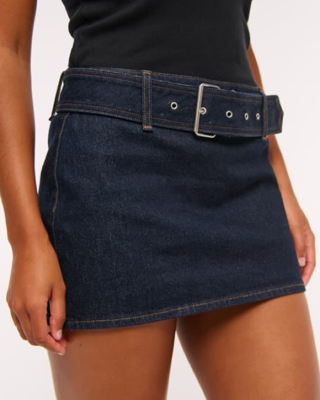 Jean Abercrombie & Fitch Skirt  - Image 1
