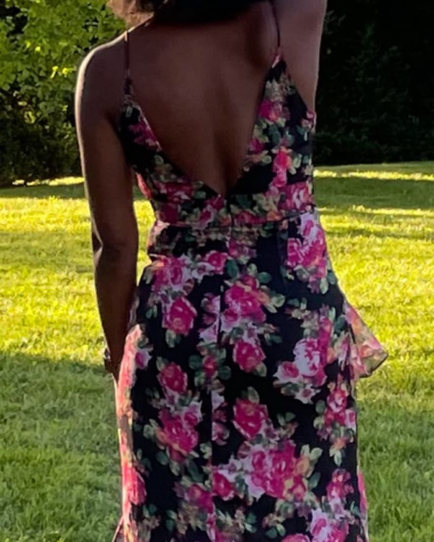 Aqua Formal Dress - Image 2