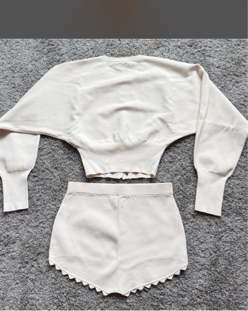 Helsa Scallop White SET Sold Out - Image 2
