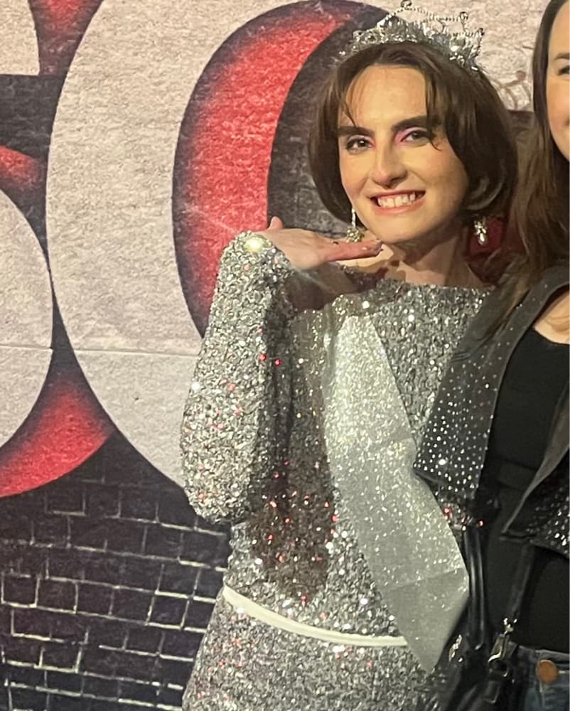 Silver Sequined Bodysuit - Image 2