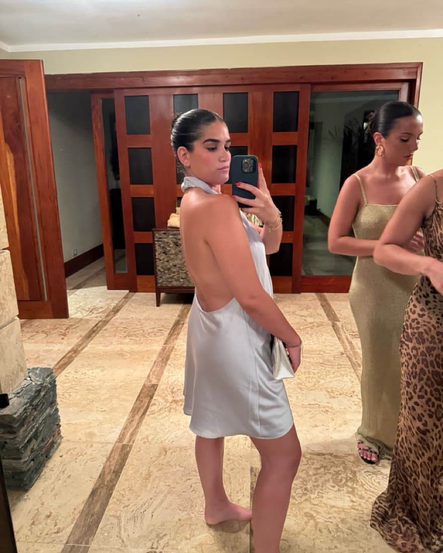 Chic Halter Dress  - Image 2