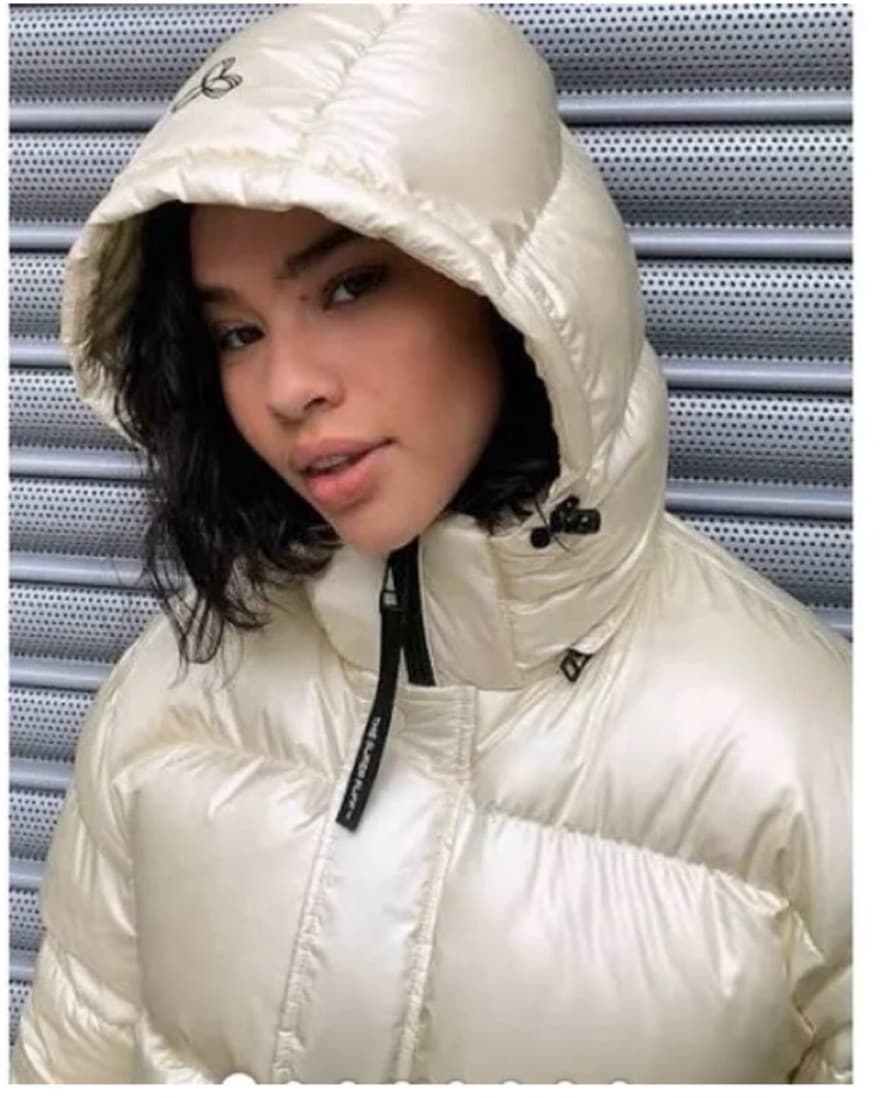 Aritizia Cream High Gloss Puffer - Image 3