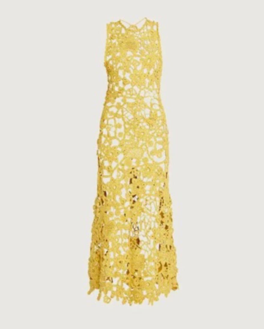 Ulla Johnson Yael Crochet Backless Dress - Image 6