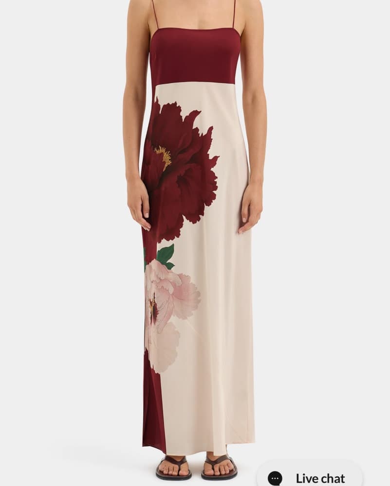 Sir Floral Slip Dress - Image 1