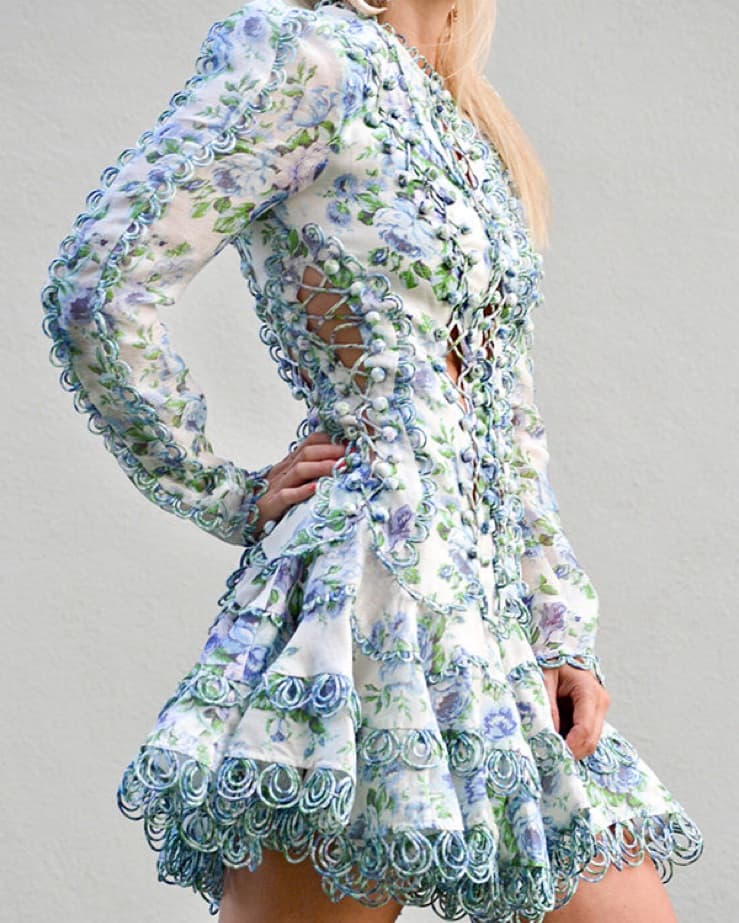 Zimmermann Whiewave Lace Dress  - Image 2
