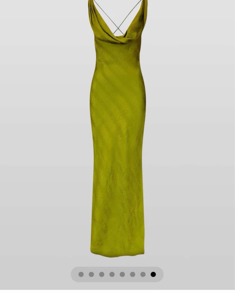 Rat and Boa NAVARRA DRESS LIME - Image 5