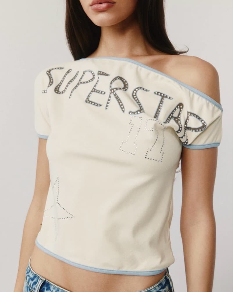 With Jean Superstar Tee  - Image 1