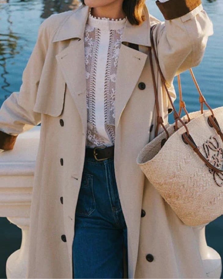 Petite Studios Tan Trench Coat  - Image 2