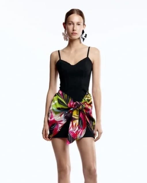 Zara Scarf Dress - Image 1
