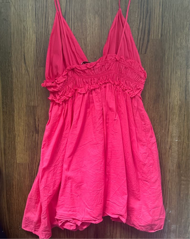 Vibrant Ruffle Cami Dress - Image 3