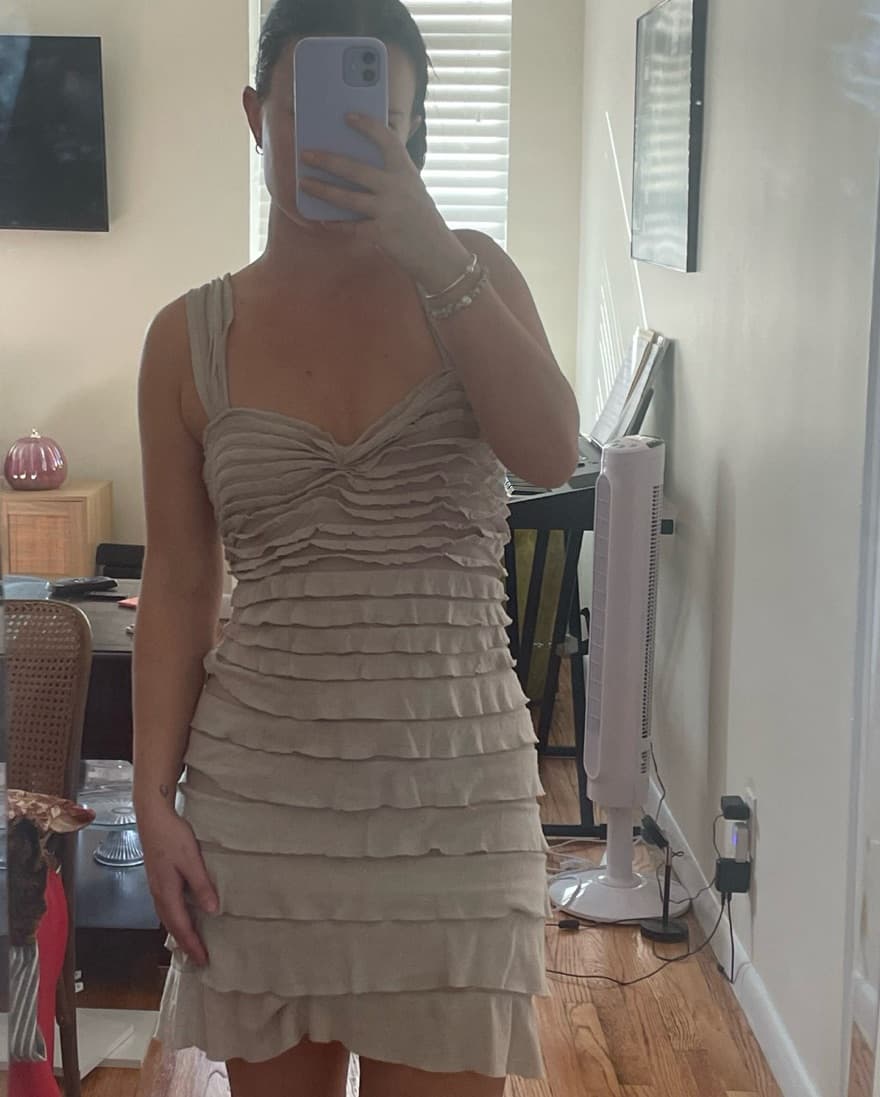 Ruffle Party Dress - Image 1