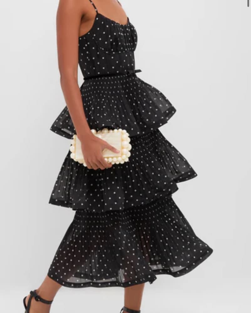 Zimmermann Polka Dot Tiered Dress - Image 2