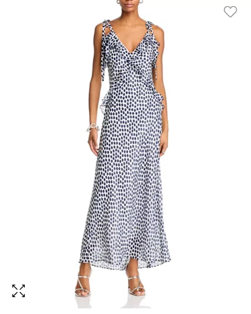Polka Dot Maxi Dress - Image 3