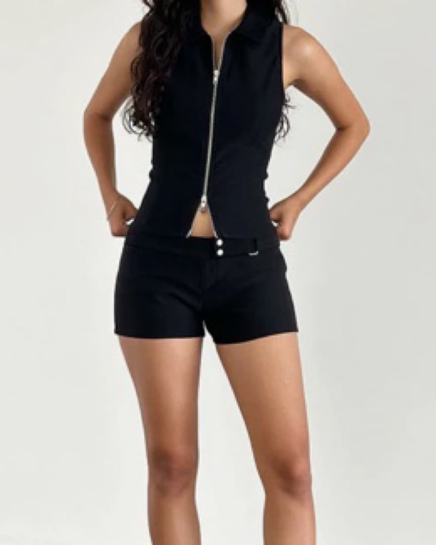 Janae Vest Top - Motel Rocks - Image 1