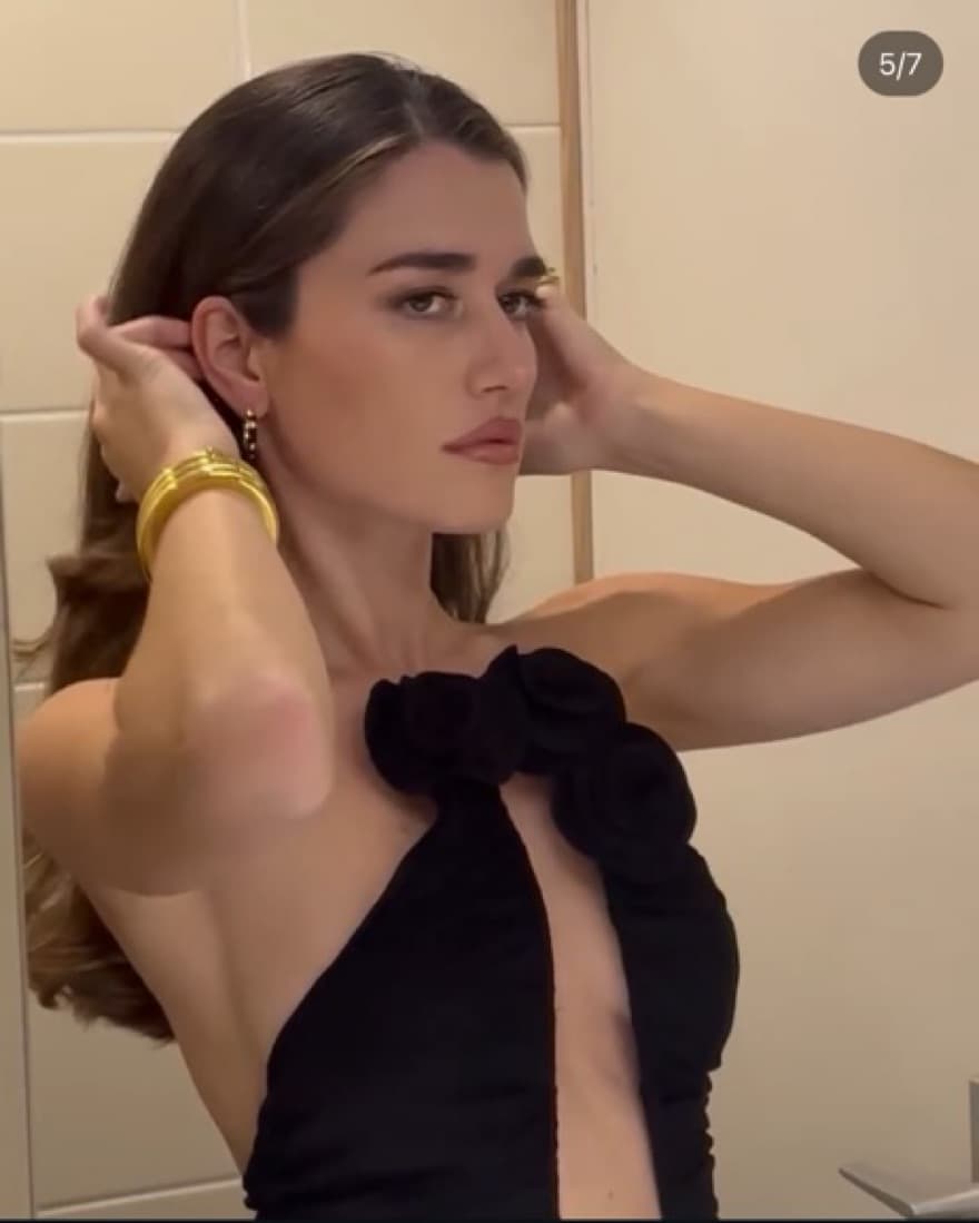 Magda Butrym Plunging Gown - Image 3
