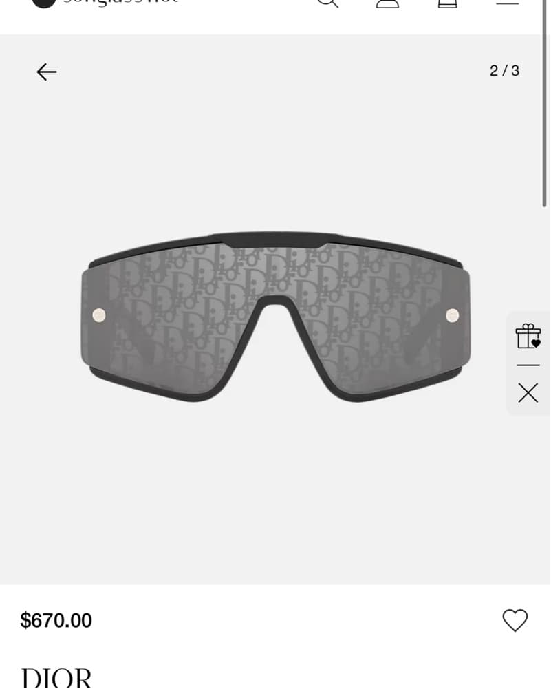 Dior Monogram Sunglasses - Image 2