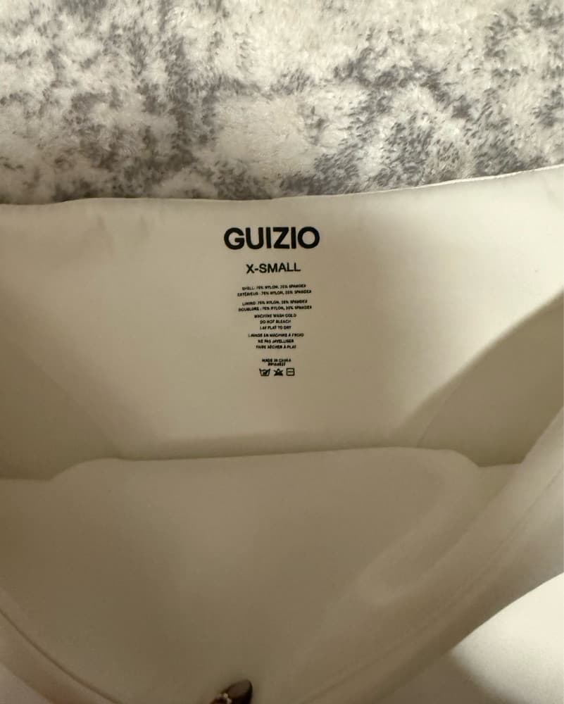 Danielle Guizio White Mini Skirt - Image 3