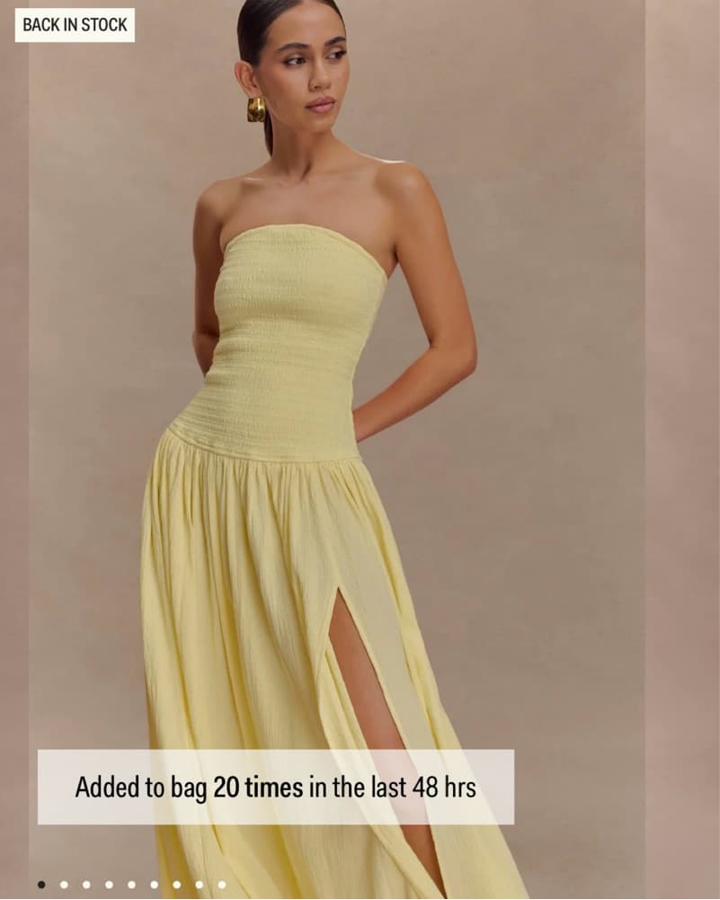 Meshki Yellow Maxi Dress  - Image 1
