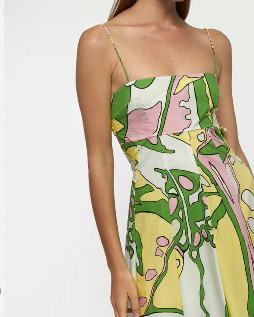 S/W/F Botanical Dress - Image 5