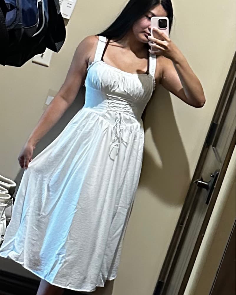 Cottagecore Milkmaid Corset Sundress - Image 6