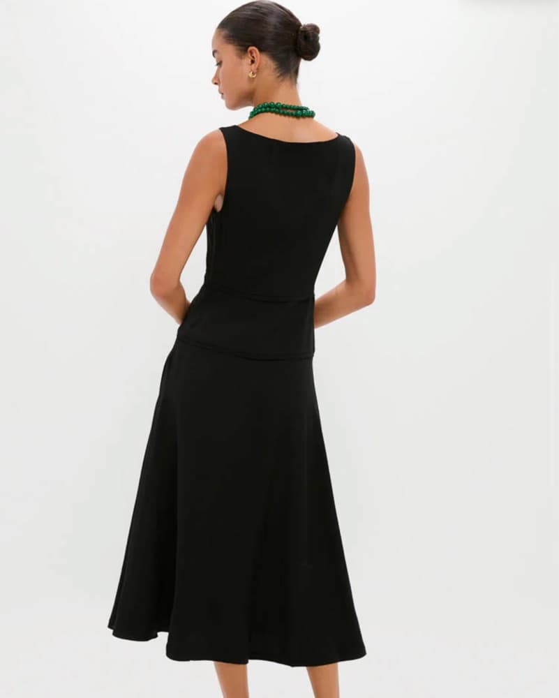 Ulla Johnson Black Midi Dress - Image 5