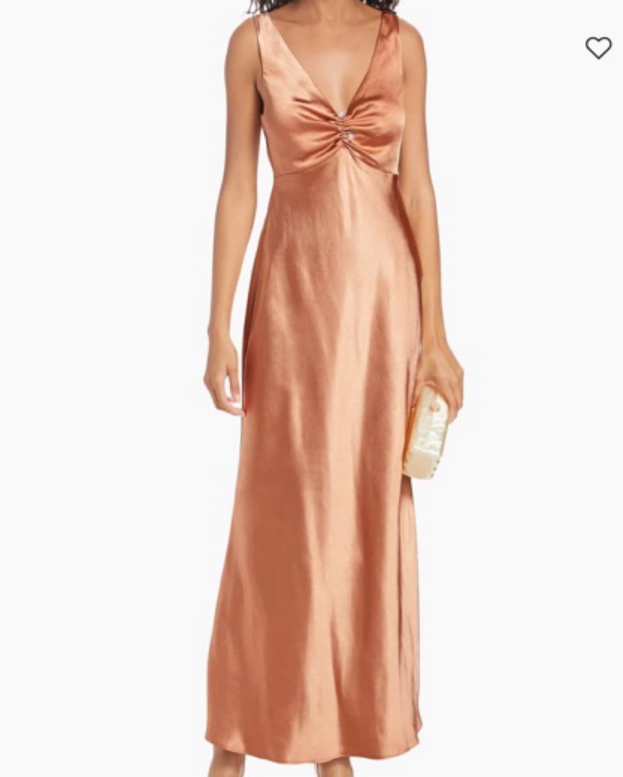 Elliat Satin Dress - Image 3