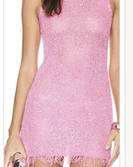 Asta Resort Pink Sparkle Dress - Image 1