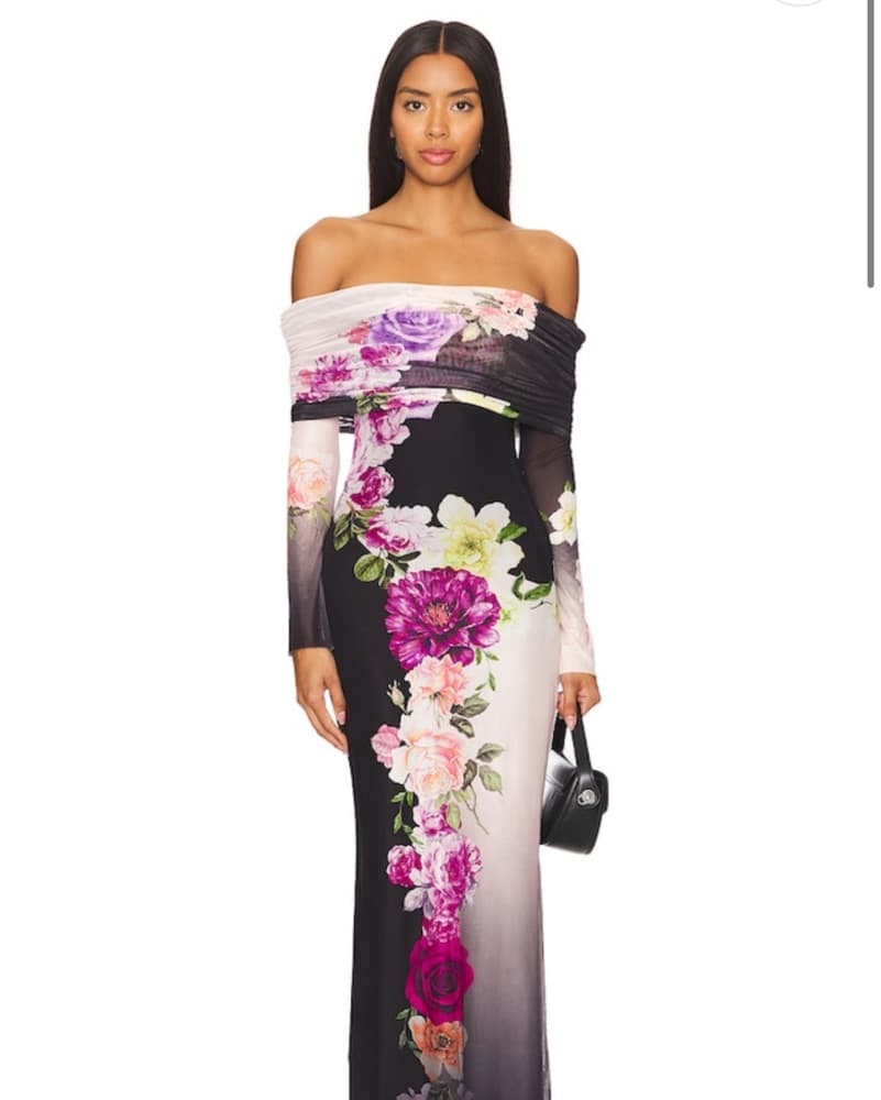 AFRM Floral Thelma Dress - Image 2