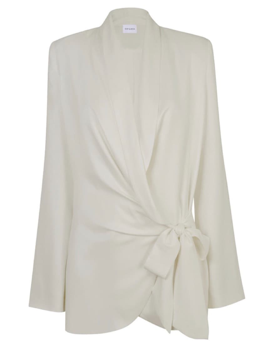 Rat & Boa White Marlow Blazer/Dress - Image 5