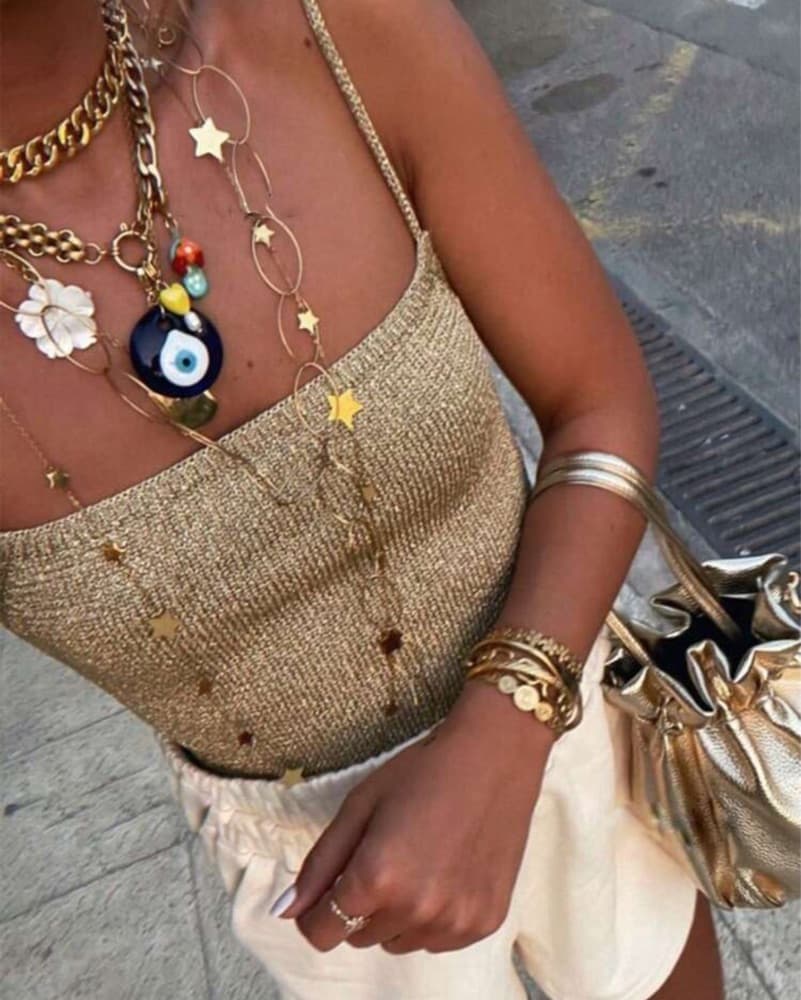 Gold Tank Top - Image 1