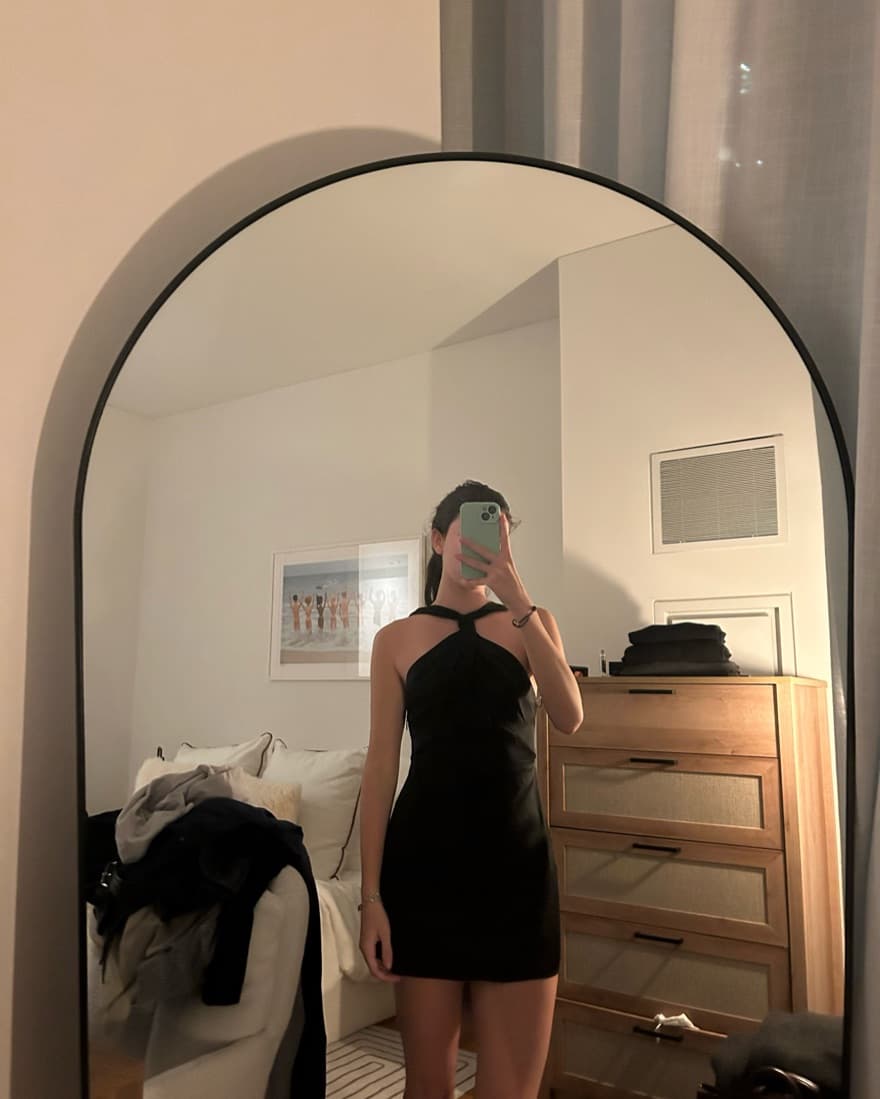 Black Mango Dress - Image 2