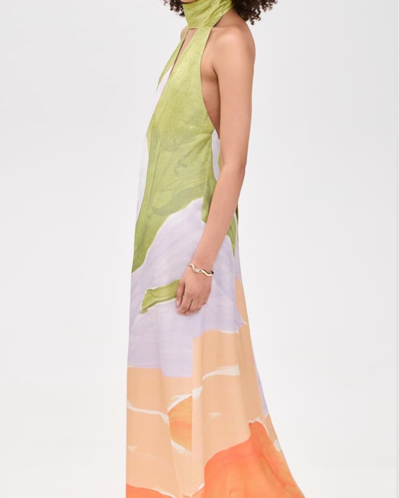 Sigificant Other Malina Halter Gown - Image 2