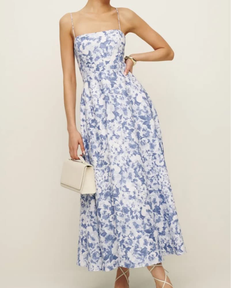 Reformation Monette Linen Dress - Image 2