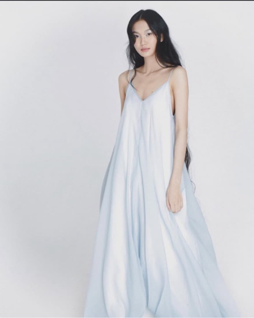 Jellyfish Gown Light Baby Pastel Blue - Image 3
