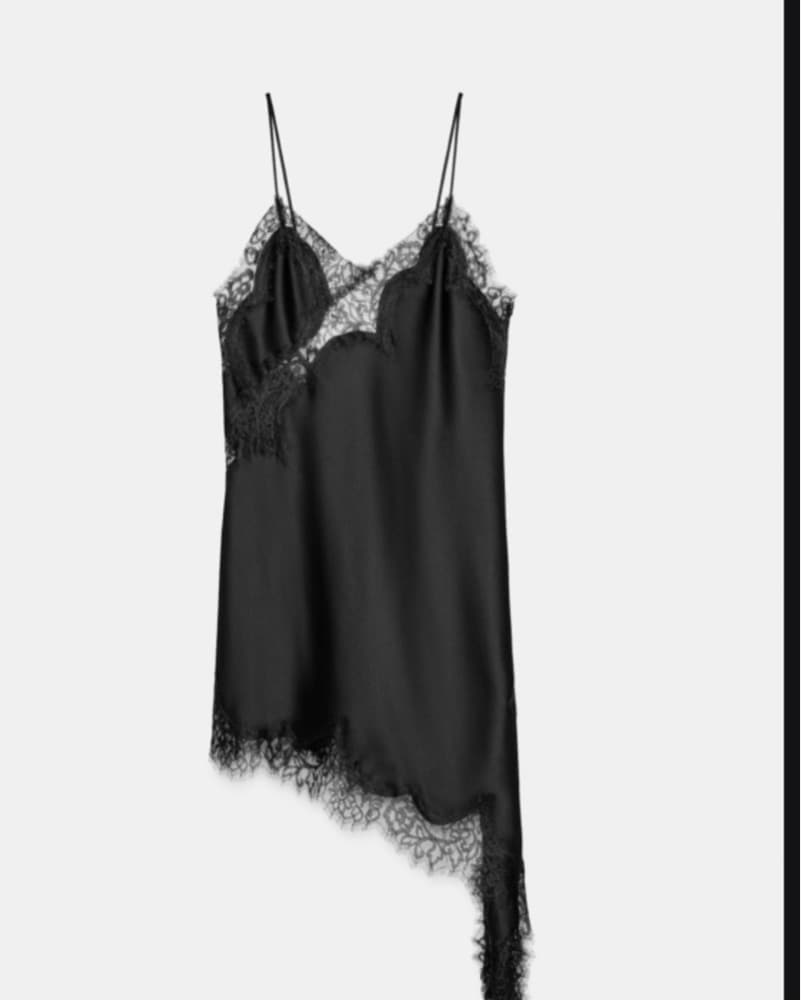 Black Asymmetrical Dress  - Image 1