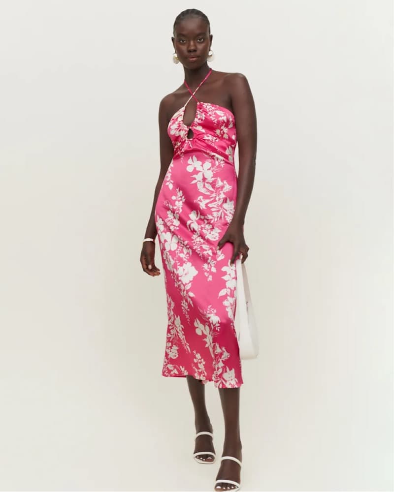 Reformation Antoni Silk Dress - Image 2