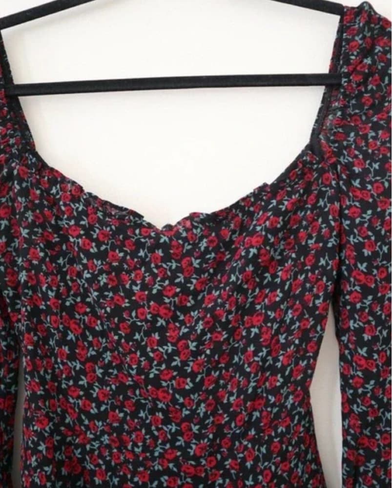 Reformation Mabel Rose Gretel Dress - Image 3