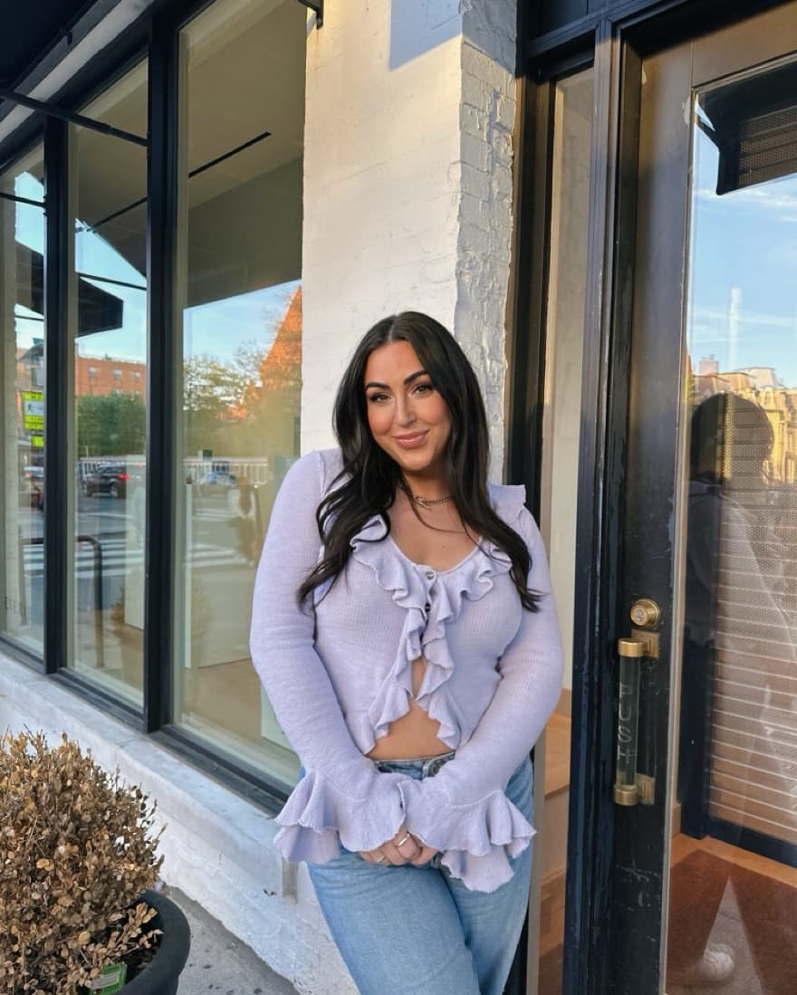 LPA Ruffle Sweater - Image 1
