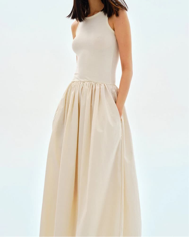 Source Unknown Cotton Tank Dress  - Image 2