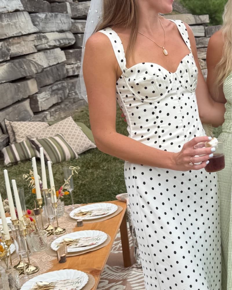 Polka Dot Bustier - Image 2