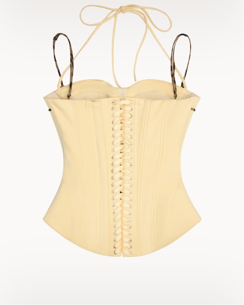 Fanci Club Yellow Corset  - Image 3