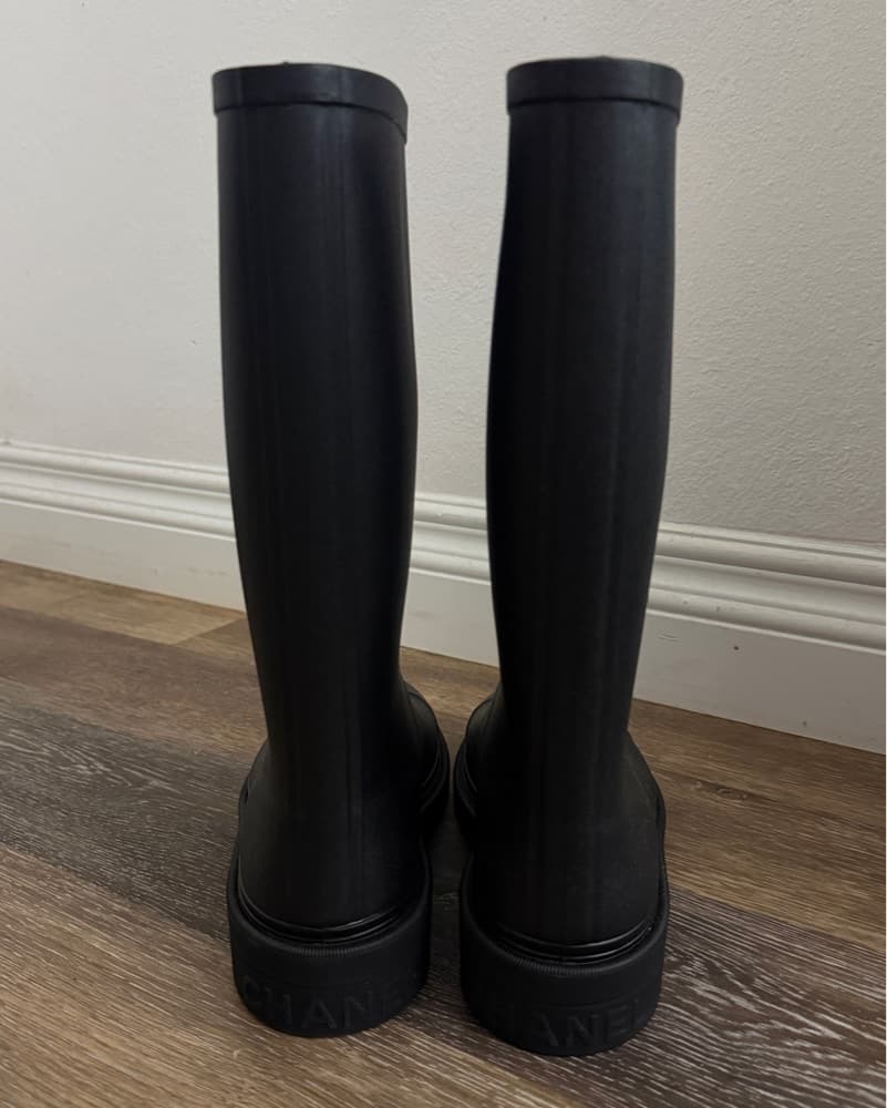 Chanel Rain Boots - Image 4
