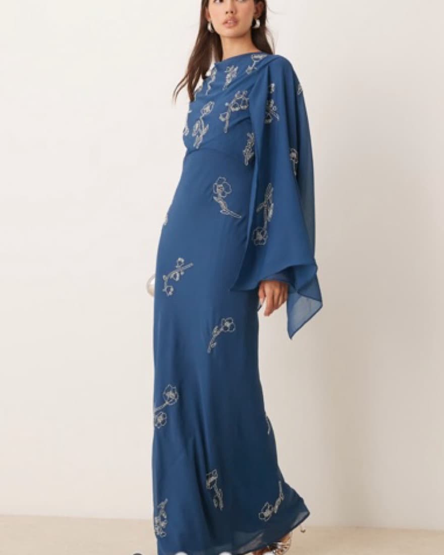 Beaded Formal Dress - Image 1
