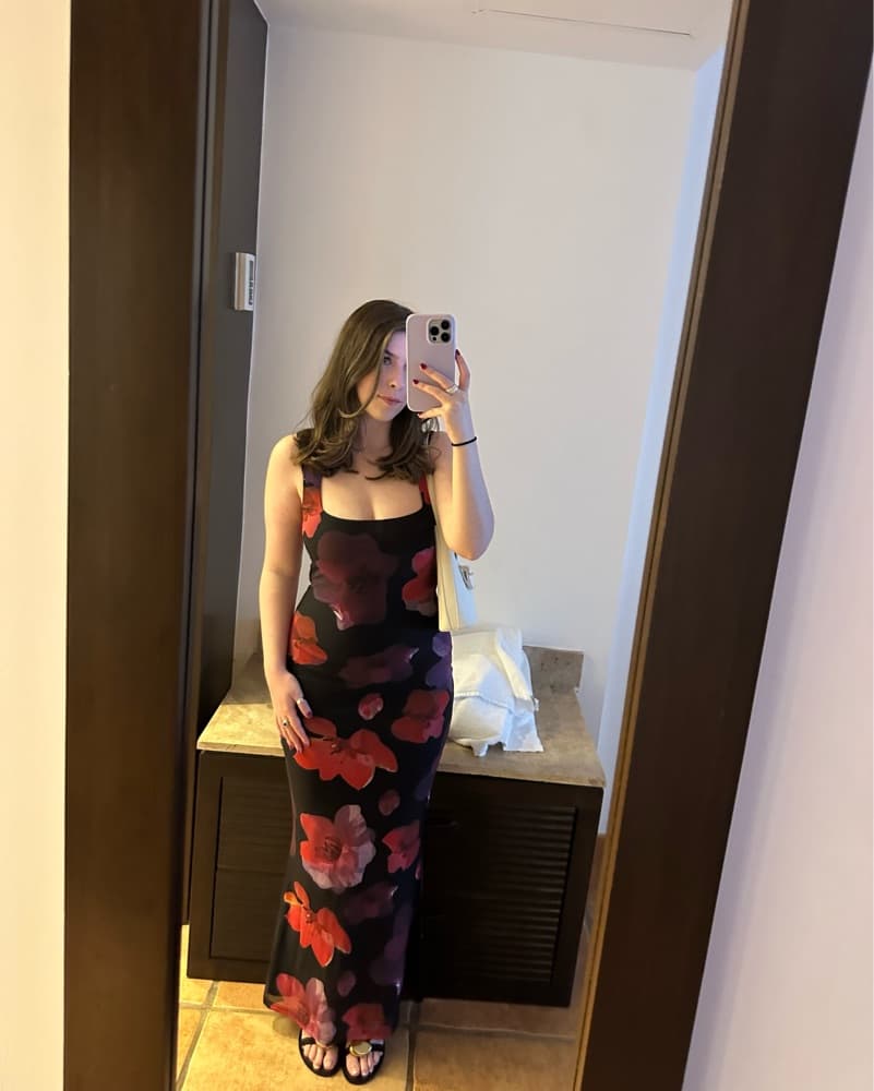 Eviana Maxi Dress Floral - Image 2