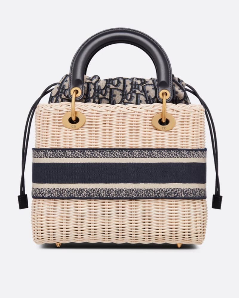 Christian Dior Woven Bag - Image 2